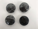 SET OF 4 Jeep Wheel Centre Cap 55MM ALL BLACK