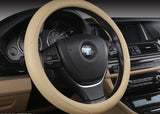 38cm Universal Car steering wheel cover High quality leather x1