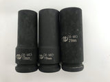 8mm 10mm 12mm Sockets 1/4 & 3/8