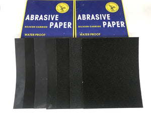 Abrasive sheet 230mm x 280mm sandpaper polish sanding paper mixed