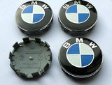 4 X 68mm Center Cap BMW Sports badge alloy wheels