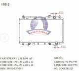 New Radiator For Honda CR-V RD1 1995-2000