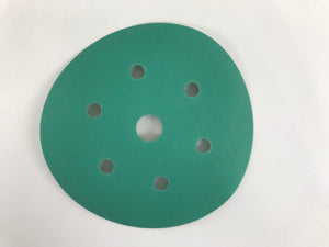 Sanding Disc / paper Grit P220 150mm 7 hole