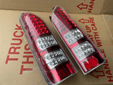 Pair LED Taillights Tail Light for Toyota Hiace 2005 - 2020