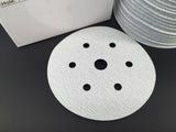 Sanding Paper Grit P220 150mm Hook & Loop 7-Hole 100 Discs Sander