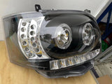 Pair LED Head lights for Toyota Hiace H200 TRH KDH 2010-2014