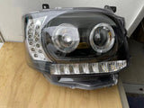 Pair LED Head lights for Toyota Hiace H200 TRH KDH 2010-2014