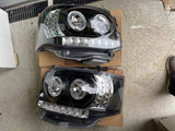 Pair LED Head lights for Toyota Hiace H200 TRH KDH 2010-2014