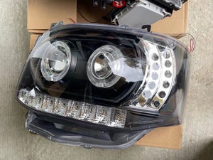 Pair LED Head lights for Toyota Hiace H200 TRH KDH 2010-2014