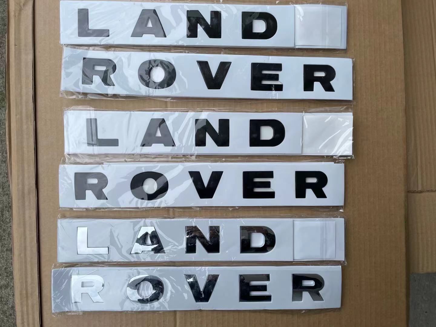 Tailgate SPORT Lettering - Chrome & Red for Land Rover Discovery Sport
