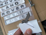 Land Rover Bonnet Boot Decal RANGE ROVER DISCOVERY