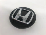 SET of 4 Honda Black Wheel Caps 69mm