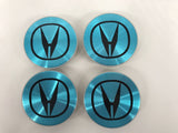 4PCS 69mm Wheel Center Caps For Honda