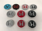 Set of 4 HONDA wheel caps 57mm black