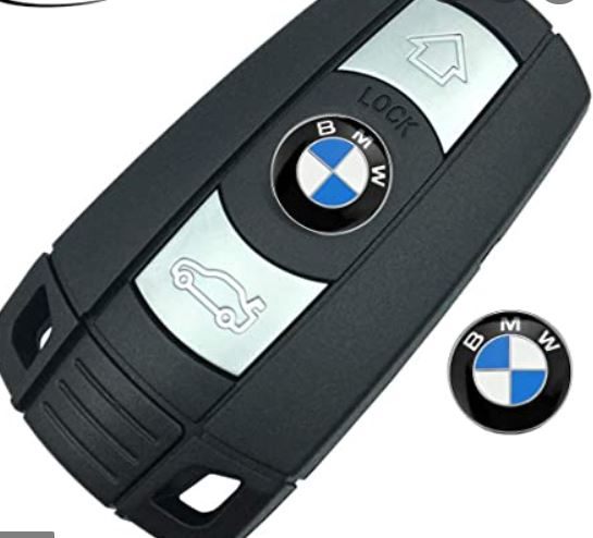 BMW Key Fob Remote Badge Logo Emblem 3 Series 5 Series 7 Series X3 X4 ...