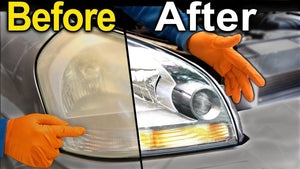 Professional headlamp Head light restoration kit spary