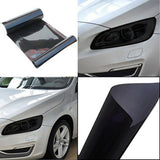 1 Meter Dark Smoke Black Tint Film Headlights,Tail lights Car Vinyl Wrap