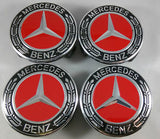 4 X Mercedes E C S GL ML GLK Hub Cap Cover Car Logo Emblem Chrome Wheel CENTER