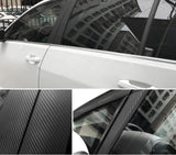 1M x 1.27M 3D Carbon Fiber Vinyl Car Wrap Sheet Roll Film Car Stickers / Tools